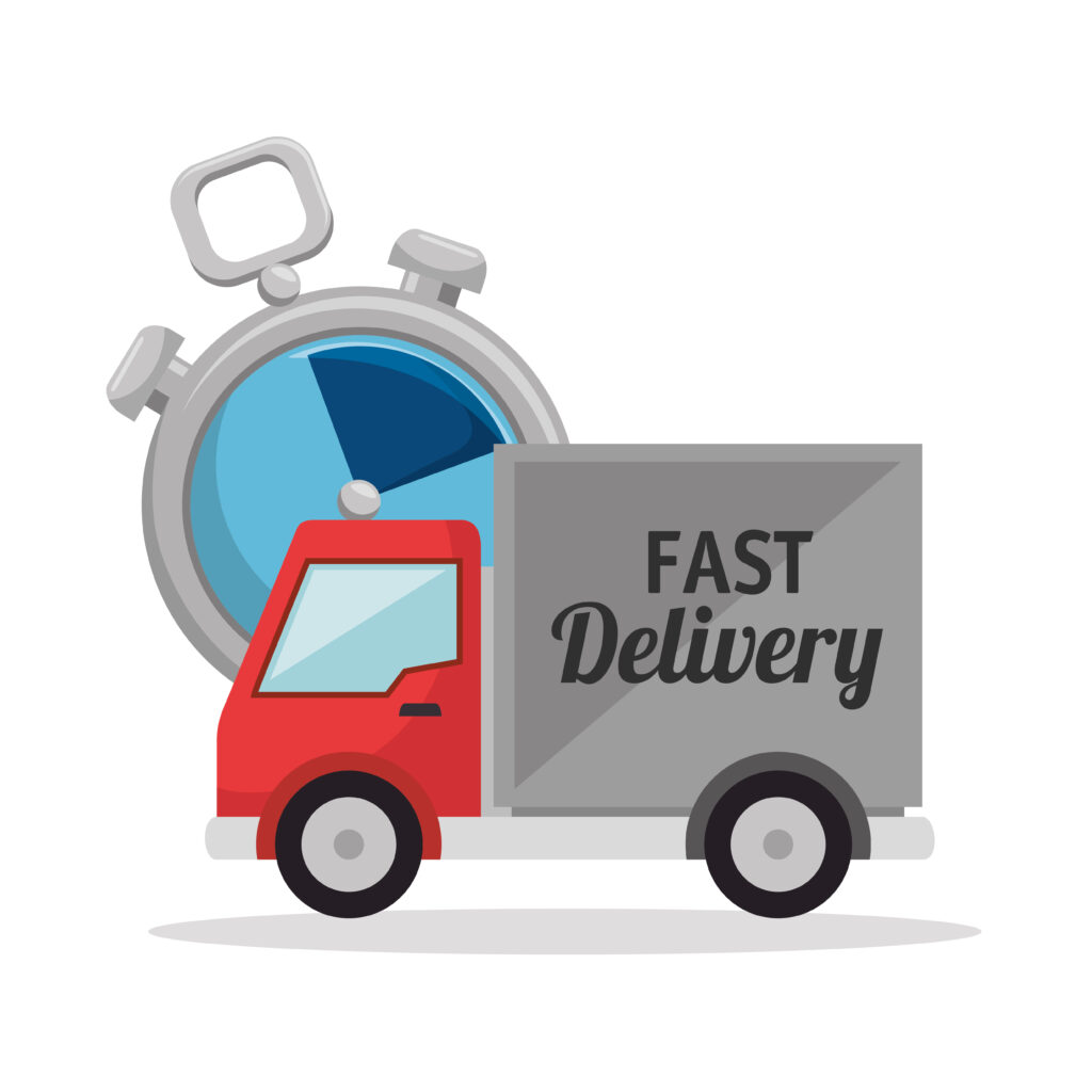 on time delivery icon