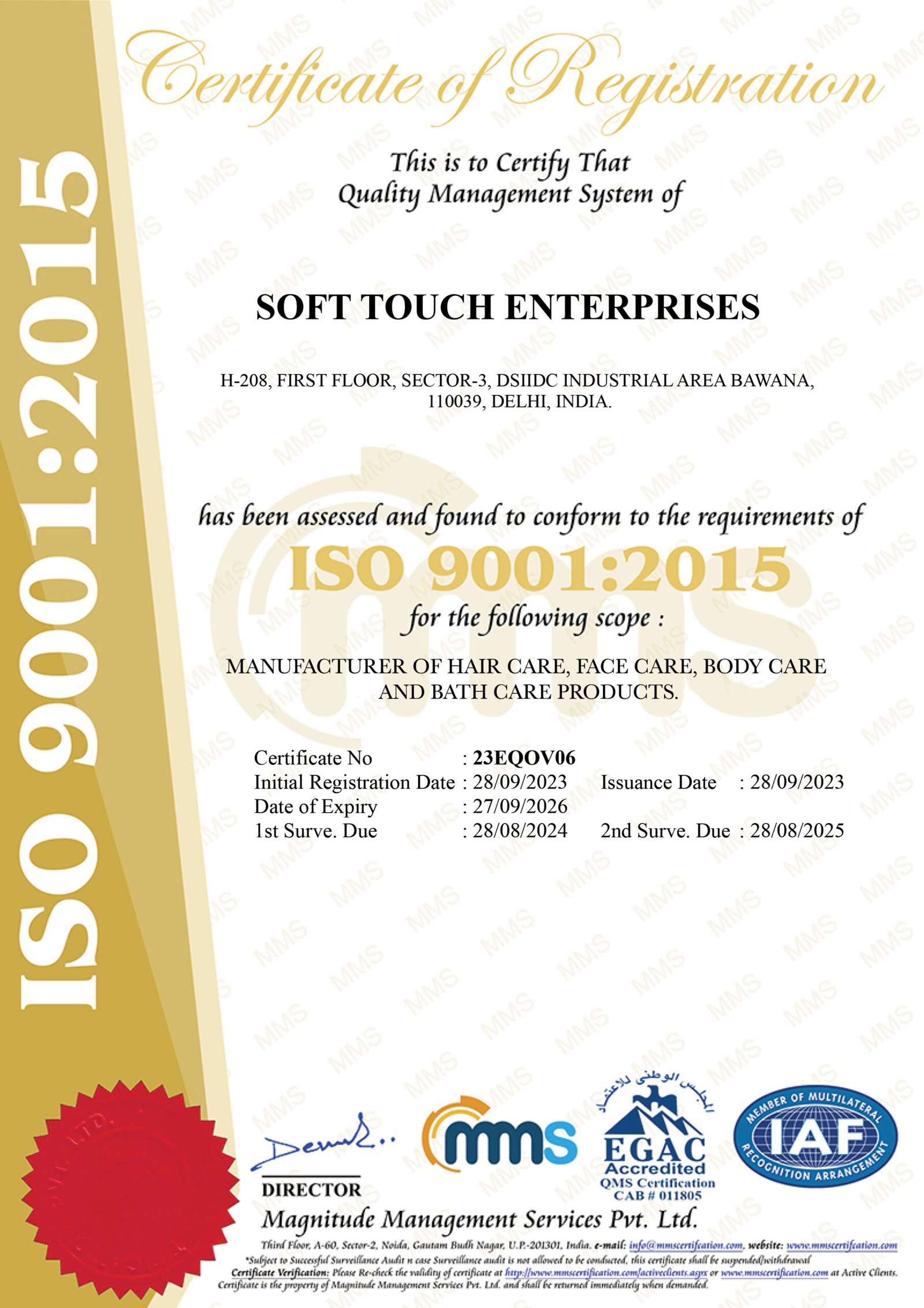 Cosmetic Third Party Manufacturing-Soft Touch Enterprises